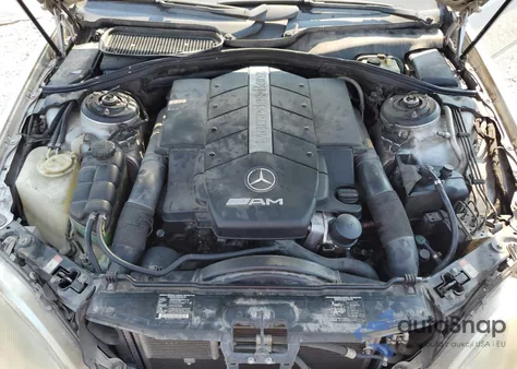 2001 Mercedes-Benz S 55 Amg z USA, uszkodzony, nr VIN WDBNG73JX1A179091